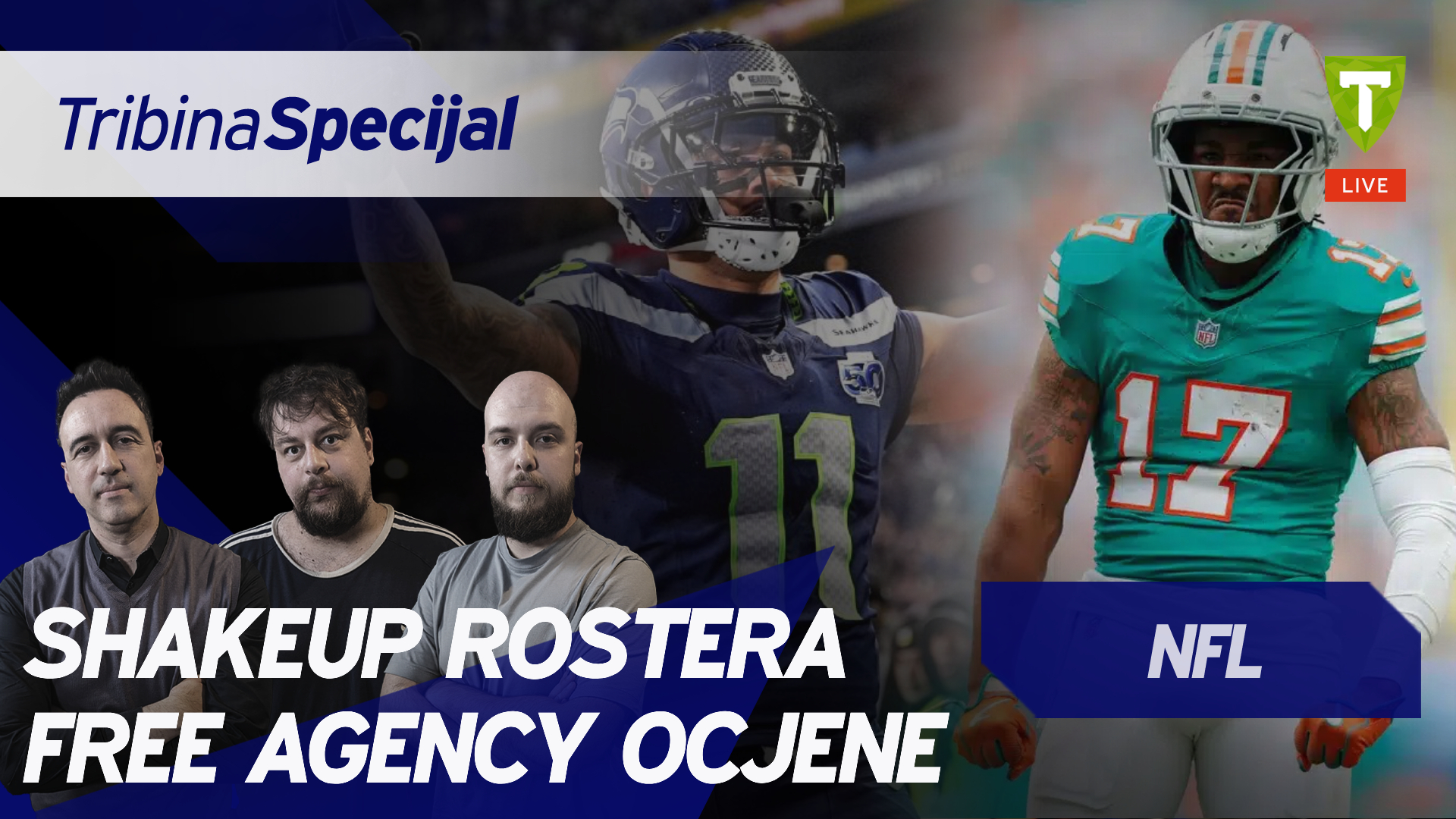 Free agency winners & losers I Tribina NFL